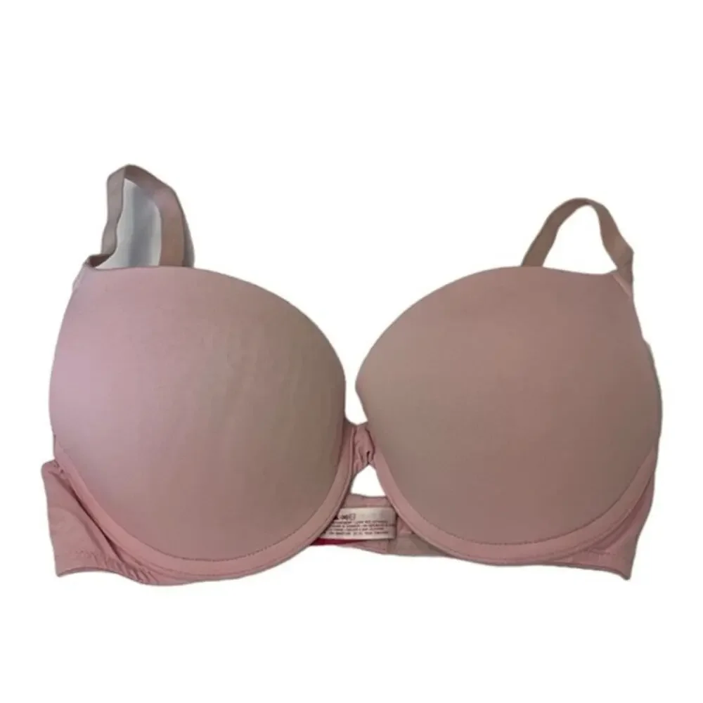 Victoria's Secret Pink Wear Everywhere Push Up Bra Y2k Size 32D Mcbling Barbie